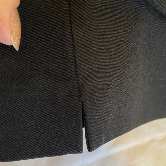 Jay Leslie ~Black ~Poliester Blend ~Zipper Front~2 Pockets~Trouser Pants ~Sz.10 - Picture 5 of 9